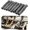 Black, variant on Spark Plug Wire Heat Shield 8PCS Spark Plug Boots Thermal Protection Sleeve 1200 Degree 6 inch Spark Plug Heat Cover Wrap for Car Truck (Blue)