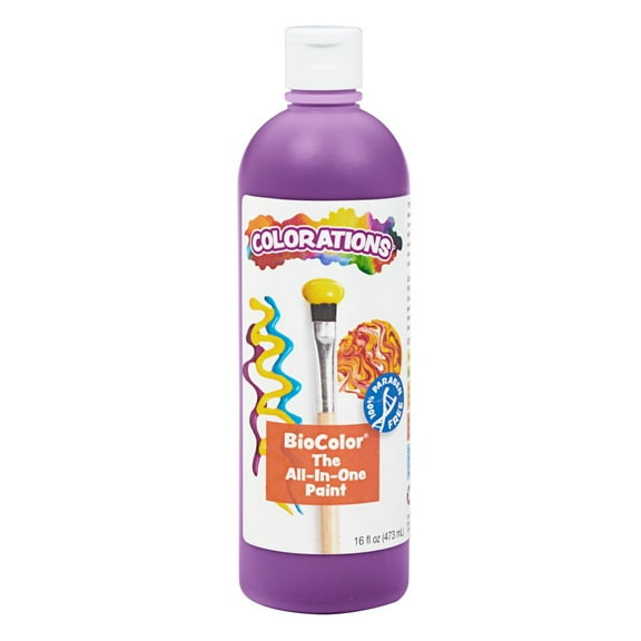 Colorations Paraben-Free BioColor Paint- Violet, 16 oz.