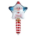 thumbnail image 1 of Less Than 5 Event & Party Christmas Inflatable Stick Cane Candy Deer Head Holding Decorative Balloons, 1 of 1