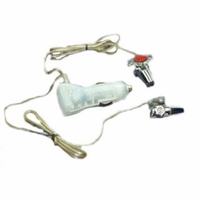 NL-02-BL - CIGARETTE LIGHTER READING LIGHT WITH TWO BRIGHT BLUE LEDS