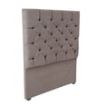 thumbnail image 4 of Box Base Cama King Size + Cabecera Capri Gris Dicasa  Capri Bless, 4 of 7