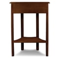 thumbnail image 2 of Leick Furniture Support de Hall en Bois Demilune en Bronze, 2 of 6