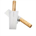 thumbnail image 2 of Stainless Steel Margin Trowel with Wooden Handle, 2 of 6