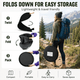 thumbnail image 6 of Efoee Camping Shower Tent,Portable Bathroom Tent,Outdoor Pop Up Changing Tent for Camping Beach Hiking,Black, 6 of 7