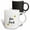 Multicolor, variant on 3drose, Motivational Quote Bee Kind with Honeybee, 11oz Two-tone Yellow Mug