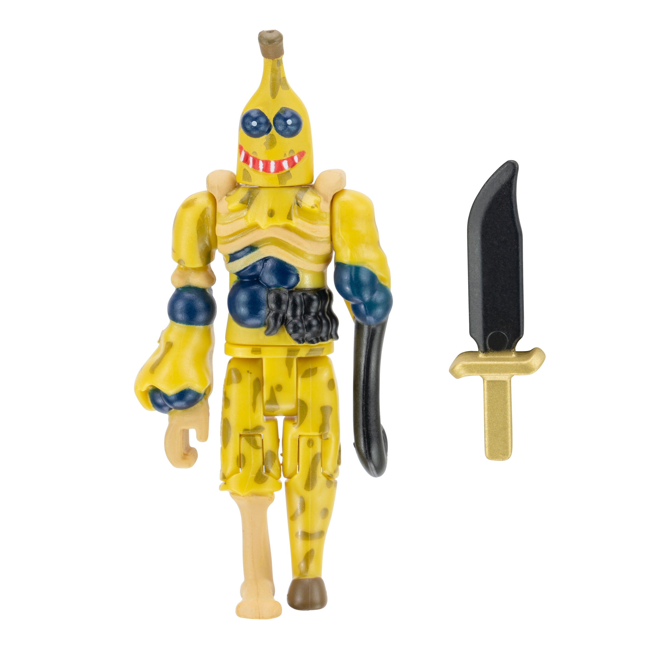 Roblox Action Collection Darkenmoor Bad Banana Figure Pack Includes Exclusive Virtual Item Walmart Com Walmart Com - black banana t shirt roblox