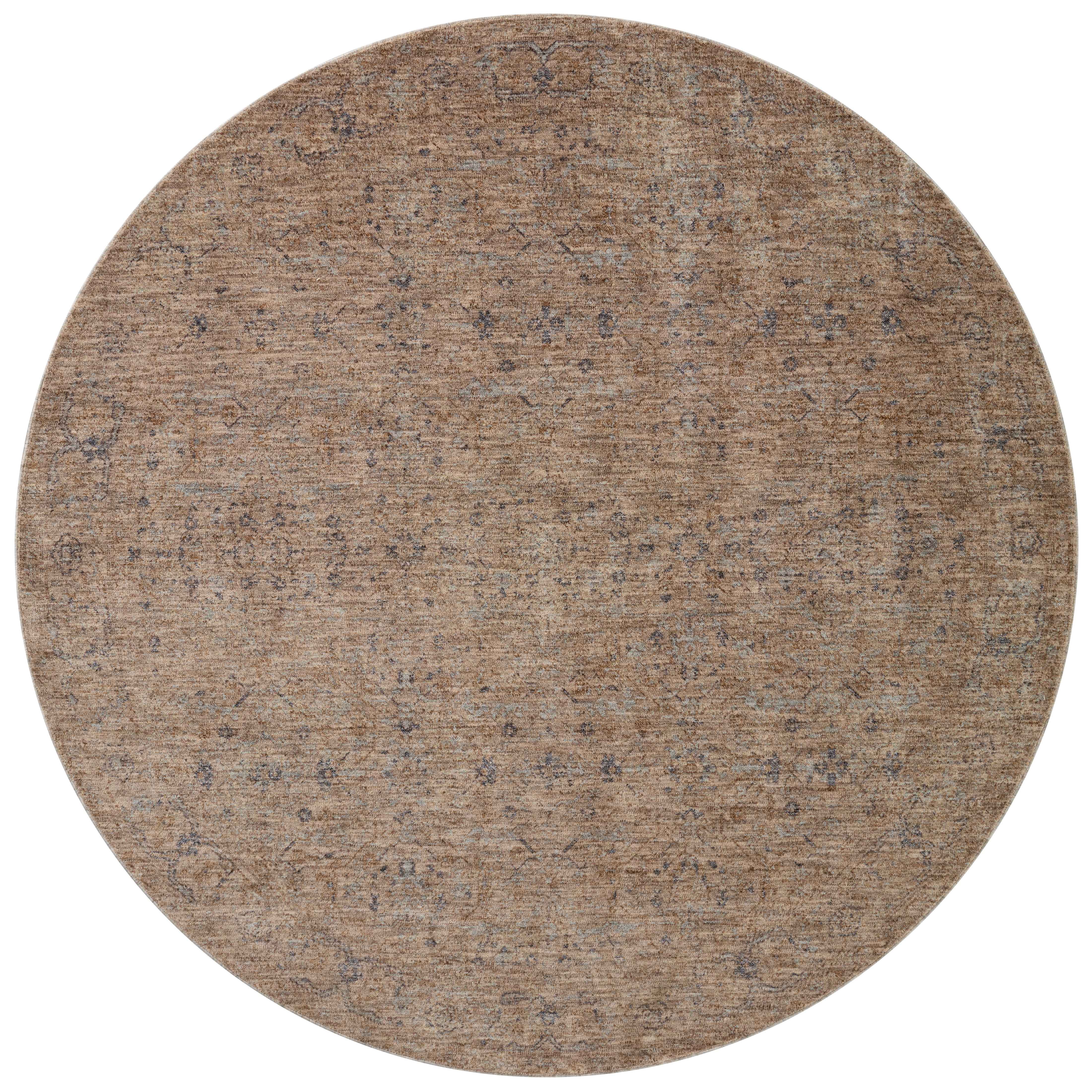 Angela Rose x Loloi Blake Taupe / Blue 4'-0" x 5'-7" Accent Rug