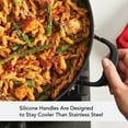 thumbnail image 6 of KitchenAid Hard Anodized 5 Quart Nonstick Everything Pan with Lid, Onyx Black, 6 of 8