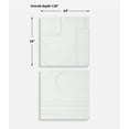 thumbnail image 3 of Uttermost Contours White Wall Decor Set of 2, 3 of 8
