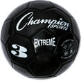 thumbnail image 4 of Champion Sports Extreme Series Soccer Ball, Size 3 - Youth League, All Weather, Soft Touch, Maximum Air Retention - Kick Balls for Kids Under 8 - Competitive and Recreational Futbol Games, Black, 4 of 5