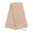 thumbnail image 2 of Mens womens Velour Golfing Yoga Towel, Taupe, 2 of 2