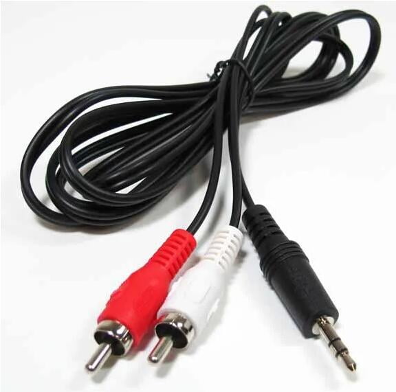 UPBRIGHT New 5FT AUX In Audio Line In Cable to L (Left) and R (Right