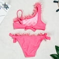 thumbnail image 5 of LYMAYTER Teen Girls Swimsuit Toddler Kids Quick Dry Bathing Suit Swimwear Two-Piece Sport Bikini Set 1-12Y, 5 of 11