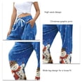 thumbnail image 4 of Pantalones deportivos de colores, pantalones deportivos estampados, pantalones de jogging suaves de cintura alta, pantalones de mujer de apariencia llamativa, 4 of 5