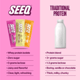 thumbnail image 4 of Seeq Protein Powder Tropical Pack, 12 On-The-Go Single Serve Packs, 4 of 9
