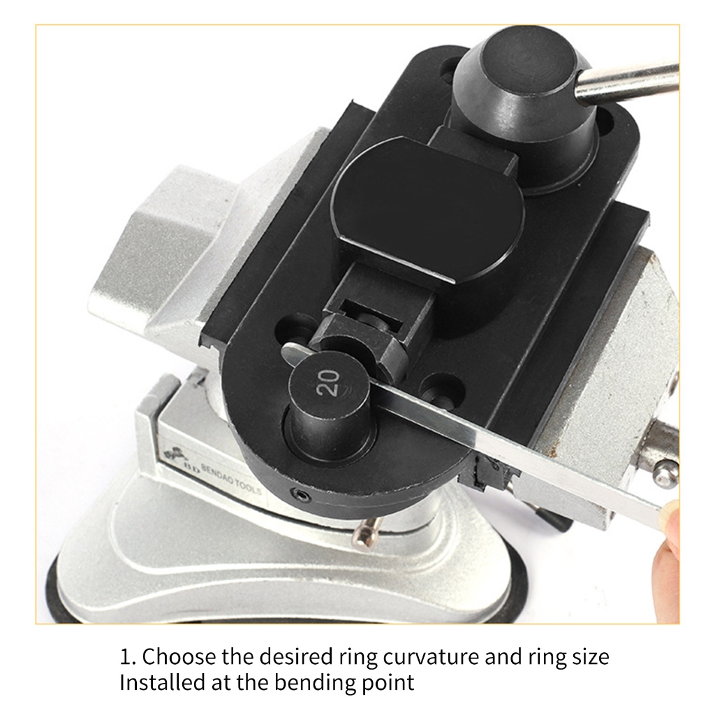 lanema Multifuntional Plastic Jewelry Forming Set Rings Bender Tool Set Professional Jewelry Shaping Tool Rings Making Tool
