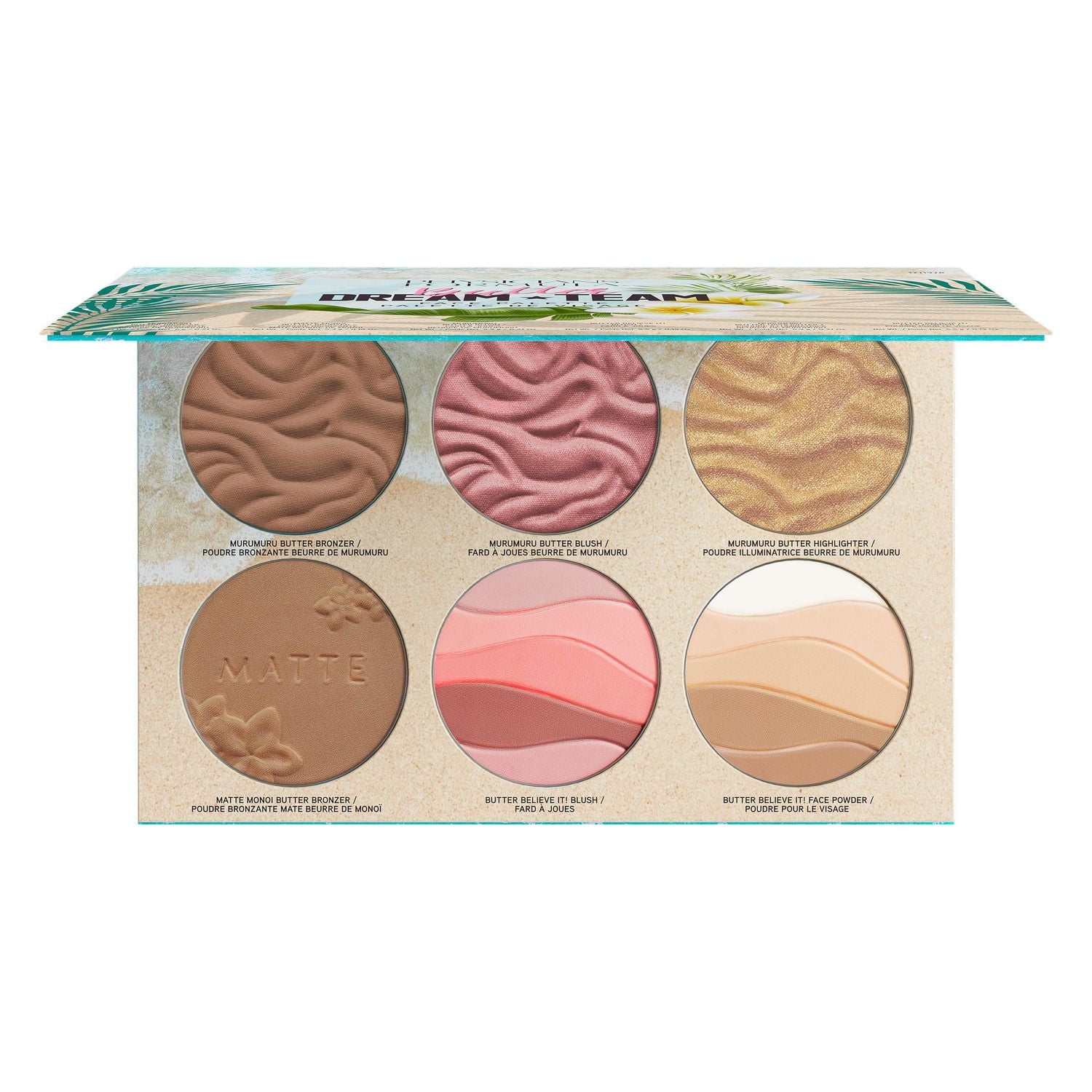 PALETTE VISAGE BEURRE DREAM TEAM Assortiment de six formules Butter.