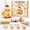 B, variant on B Diy Stuffed Animal Patchwork Kit With All Necessary Tools And Stuffing For Adults Crafting And Ornament Making