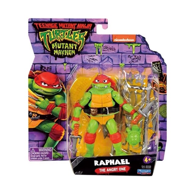 Figura de Anime de Tortugas Ninja Mutantes adolescentes para niños, juguete móvil de articulación, modelo de decoración hecho a mano, versión de película de 12 pulgadas 2023, regalo Fivean unisex