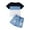 Blue, variant on Utlike Boys 2-Piece Outfits Baby Color Matching T Shirt Ripped Denim Suit Boys Holiday Sets Size 9 Months-12 Months
