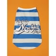 thumbnail image 5 of ROMWE 1pc Pet Color Block Raglan Sleeve T-shirt, 5 of 5