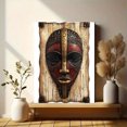 thumbnail image 6 of African Mask Decorative Painting/Canvas Art， Suitable for Decorating Living Room， Bedroom， Office， Hotel，Conference Room and Entrance., 6 of 8