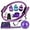 Purple, variant on Pilates Kit for Women, 11-in-1 Pilates Ring Set with Booty Bands, Yoga Ball, Figure 8 Resistance Band, Core Sliders & More – Full Body Home Workout Equipment for Beginners & Pros