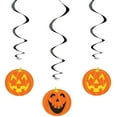 thumbnail image 1 of 26" Hanging Pumpkin Halloween Decorations, 3ct, 1 of 5