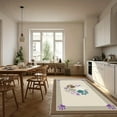 thumbnail image 6 of 3'x5' outdoor rug boho thick washable rug plaid rug runner floor mat for office chair over carpet rug for room, 6 of 10