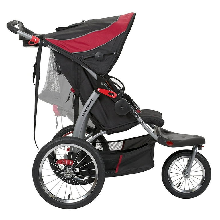 How To Fold Baby Trend Stroller Baby Trend Expedition Double Jogging  Stroller, Centennial Red, Multi-Position Reclining Seats