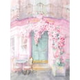 thumbnail image 2 of Nai, Danhui 19x24 White Modern Wood Framed Museum Art Print Titled - Pastel Paris IV, 2 of 4