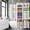 Color 3, variant on Rdsfhsp Colorful Educational Transport Alphabet Kids Chart Shower Curtain 72x72 Inch, Mildew Resistant Waterproof Heavy Duty, Machine Washable Bath Curtain with Hooks Included
