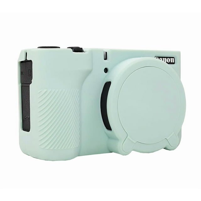 GadgetCom Étui pour Appareil Photo Compatible avec Canon PowerShot V1, Coque en Silicone Souple Anti-Rayures