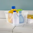 thumbnail image 5 of Sterilite Tall Storage Bin, Clear Plastic, Easy Access Container with Carry Handles, 6 Count, 5 of 9