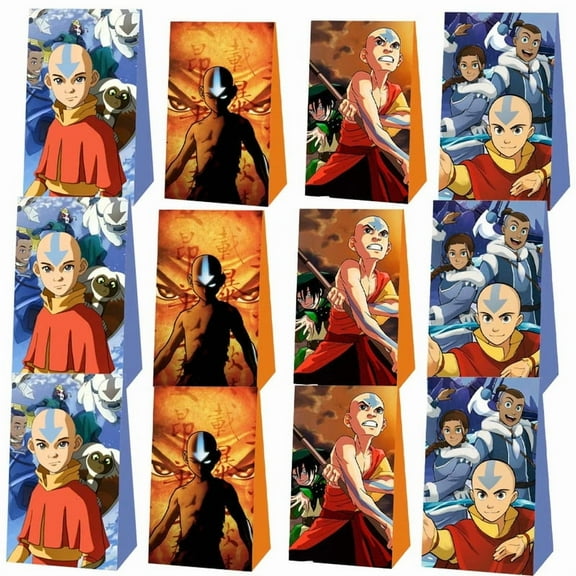 Avatar The Last Airbender Candy Bags Birthday Goodie Party Favor Decorations Treat Supplies