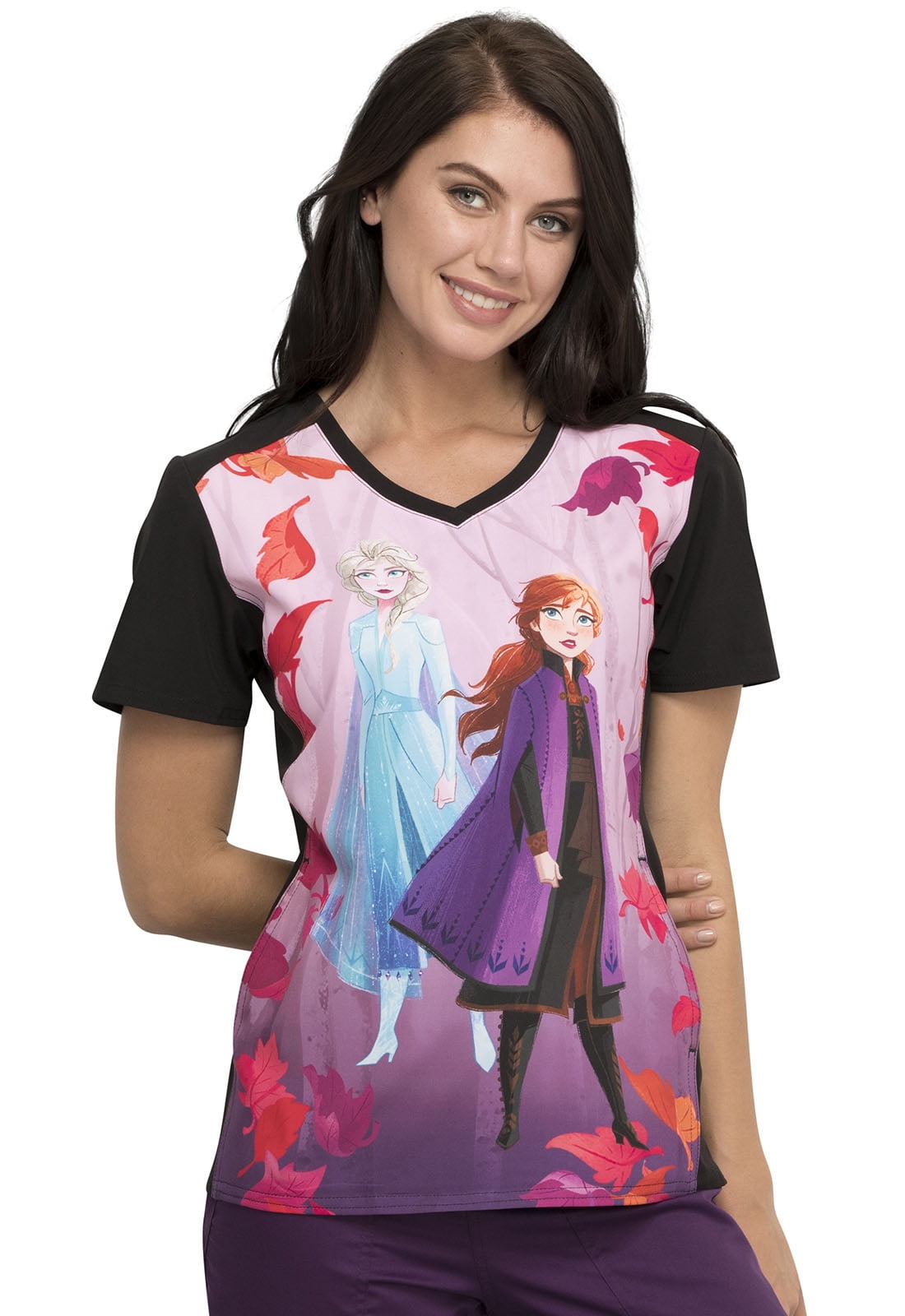 Tooniforms Tooniforms Disney VNeck Scrub Top TF637