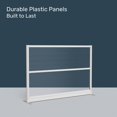 thumbnail image 4 of Luxor Translucence Modular Wall Room Divider System - 70" W x 48" H, Freestanding, 4 of 7