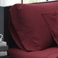thumbnail image 5 of Truly Soft Everyday Sheet Set Burgundy Microfiber 3-Piece Twin Sheet Set, 5 of 6