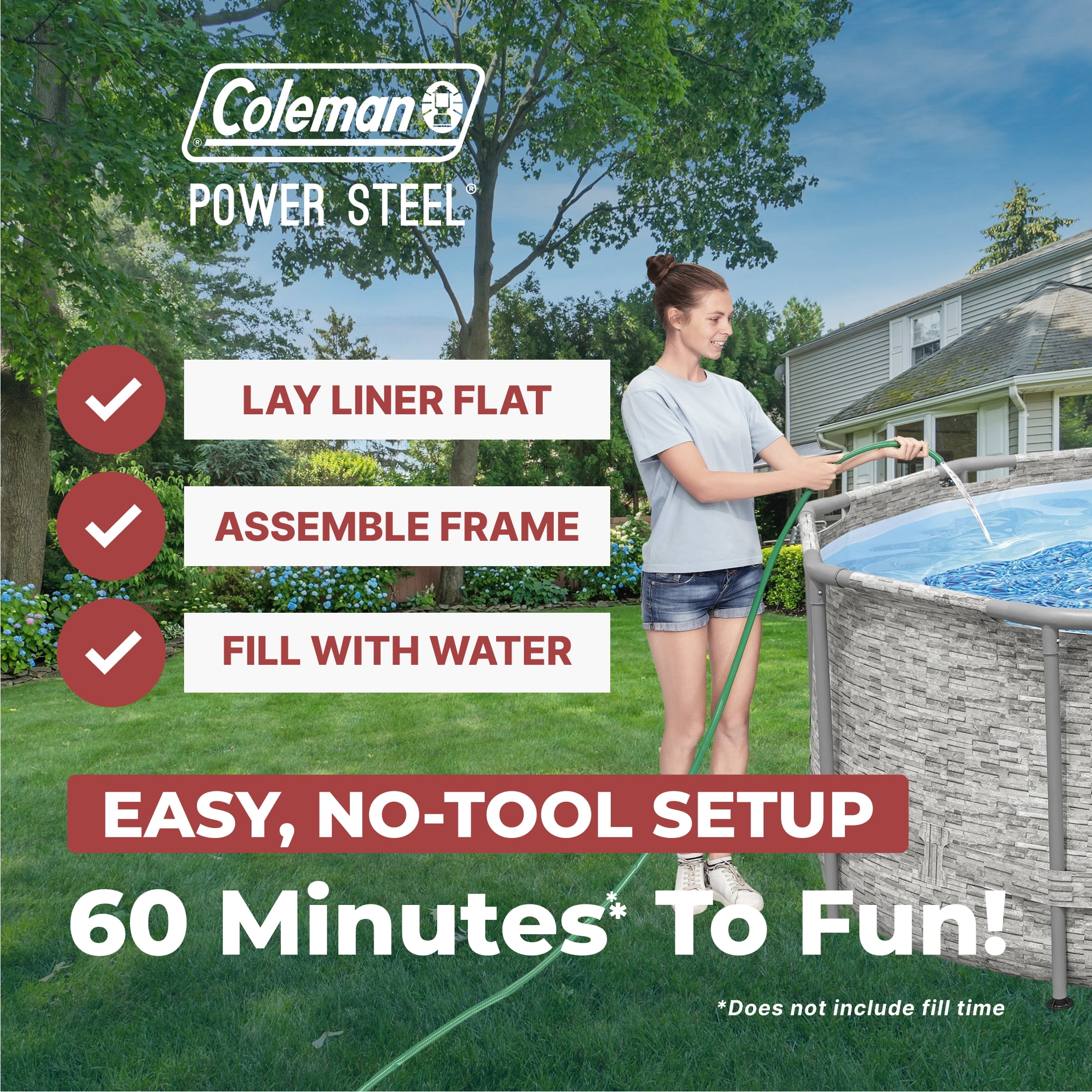 良品 Coleman Round Screen 400EX UVPRO　266 Coleman - Brandclub - Coleman Power Steel 16 ft. x 10 ft. x 42 in