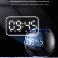thumbnail image 5 of XGFHYJEH Alarm Clock Radio, Digital Clocks, Atomic Clocks, Alarm Clock with Usb Charge Port, Small Bedside Tabletop Clock with Large LED Display & Wireless Bluetooth Speaker, 5 of 6