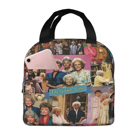 The Golden Lunch Bag Tote Bag Insulated Lunch Box Picnic Beach Fishing Work