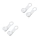thumbnail image 4 of Billuyoard Paquete de 2 elevadores de asiento de inodoro con mango de ventosa universal para evitar tocar el soporte de elevación lavable Blanco 2piezas, 4 of 6
