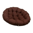thumbnail image 1 of Silla de huevo de hamaca colchón de colchón asiento de asiento de reemplazo engrosado almohadilla colgante para muebles para el hogar patio de balcón 40x40 cm, 1 of 8