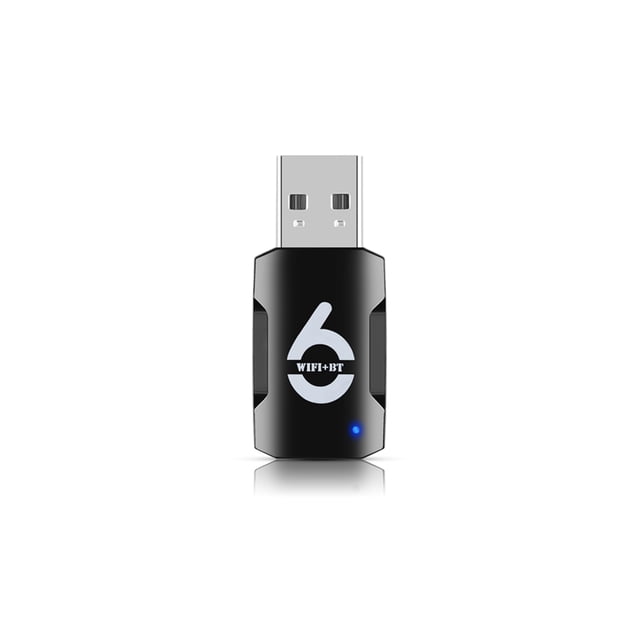 Adaptador USB WiFi Bluetooth de doble banda de 900 Mbps, 2,4/5 GHz