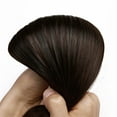 thumbnail image 5 of Benehair Clip In Hair Extensions One Piece 100% Remy Real Human Hair Clip in 3/4 Full Head Straight Hair for Women 8"-24" Brown Soft, 5 of 13