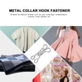 thumbnail image 3 of EeaseMX 200 pares de hebillas de metal para suéter, botones creativos para chaquetas y disfraces., 3 of 8