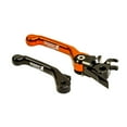 thumbnail image 1 of TORC1 Racing Vengeance V2 Flex Front Brake Lever Black/Orange for KTM 300 XC-W 2006-2007, 1 of 1
