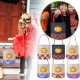thumbnail image 5 of Halloween Storage Pumpkin Design Fabric Organizer for Living Room Bedroom Home Textile, 5 of 5
