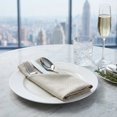 thumbnail image 4 of Unique Bargains 6 Pack Cotton Washable Reusable Dinner Napkins for Events Gray 18"x18", 4 of 6