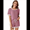 thumbnail image 2 of Traje de Corta con Bloques de Color, Pasta de Frijoles Rojos, Talla L, 2 of 7